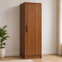 Compact single door wardrobe for bedroom