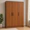 American Furnish premium 3 door wardrobe collection for modern Indian bedrooms with spacious storage and stylish wooden designs