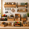 Kitchen organizers and storage racks for modular kitchens in India by American Furnish
