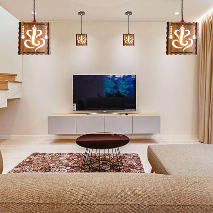 US DZIRE™ 514 Pendants Ceiling Lamp  (Brown)