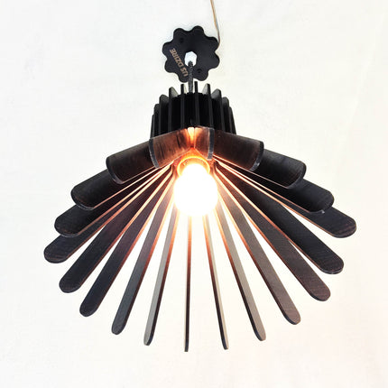 US DZIRE 152 Wood Ceiling Pendant Light Shade Hand Weave Chandelier Style