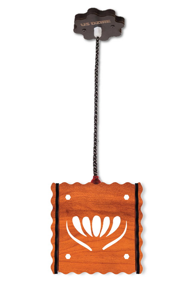 US DZIRE™ 547 Wooden Ceiling Pendant Light Shade  Chandelier Style.