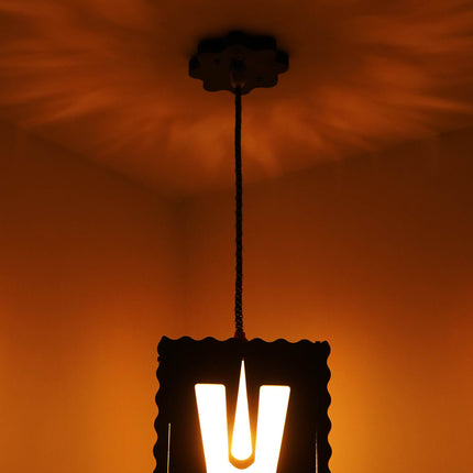 US DZIRE™501 Wooden Ceiling Pendant Light Shade  Chandelier Style