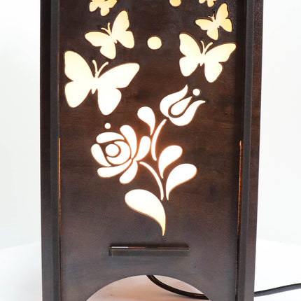US DZIRE ™ 608 Artistic Fish Tank Table lamp for Living Room, Bedside, TV Cabinet Decoration Handcraft Night lamp Shade