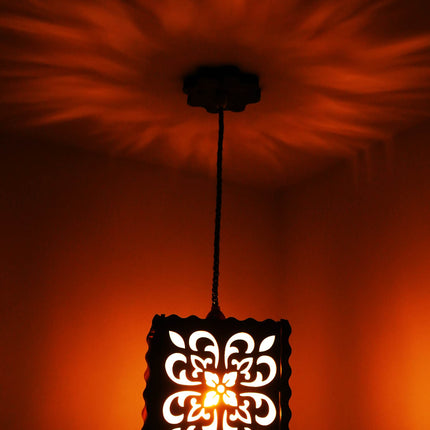 US DZIRE ™ 500 Fancy Wooden Ceiling Lights,Hanging Lamps,( With Gold Bulb )Ceiling Lamp pendant lamp