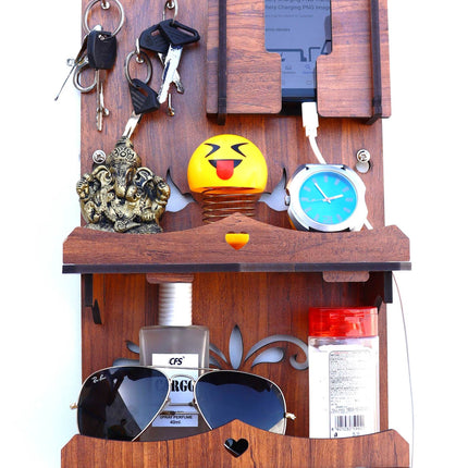 US DZIRE™ 812 Premium Key Holder For Home & Office Wood Key Holder