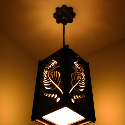 US DZIRE 434 Wooden Ceiling Pendant Light Shade  Chandelier Style.