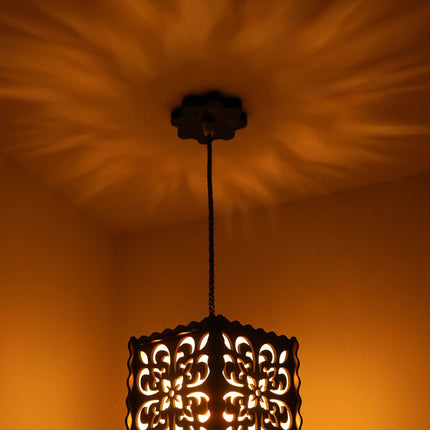 US DZIRE ™ 500 Fancy Wooden Ceiling Lights,Hanging Lamps,( With Gold Bulb )Ceiling Lamp pendant lamp
