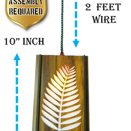 US DZIRE 433 Wooden Ceiling Pendant Light Shade  Chandelier Style.