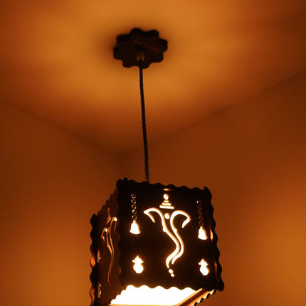 US DZIRE™505 Wooden Ceiling Pendant Light Shade  Chandelier Style