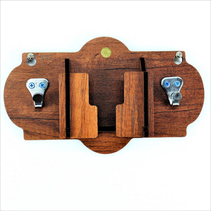 US DZIRE™ 1043 Wooded key holder Sweet Home Flower Wood Key Holder