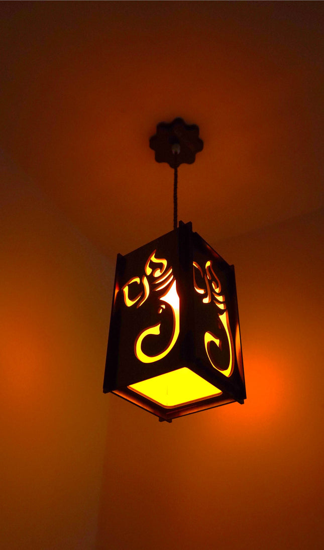 US DZIRE 423 wood Ceiling Pendant Light Shade Hand Weave Chandelier Style.
