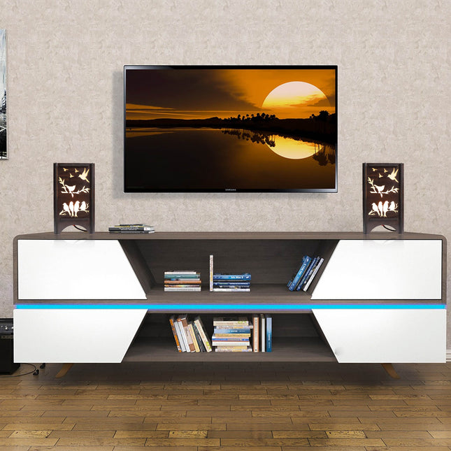 US DZIRE ™ 606 Wooden LED Table Lamp With Creative Design,Suitable for Bedside,Drawing room,Lobby Etc Table Lamp