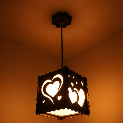 US DZIRE™ 502 Wooden Ceiling Pendant Light Shade  Chandelier Style.