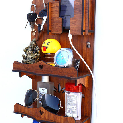US DZIRE™ 812 Premium Key Holder For Home & Office Wood Key Holder