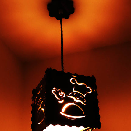 US DZIRE™ 520 Wooden Ceiling Pendant Light Shade  Chandelier Style.