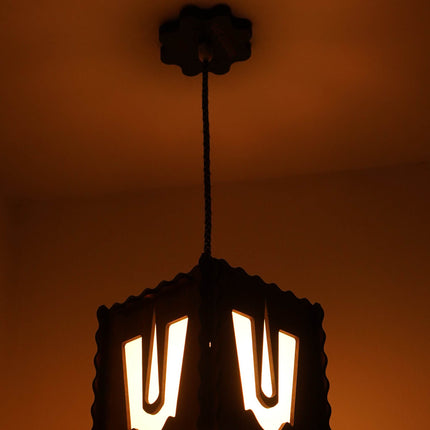 US DZIRE™501 Wooden Ceiling Pendant Light Shade  Chandelier Style