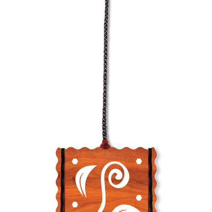US DZIRE™ 583  Homes Elite Hanging Pendant Light Ceiling Lamp |Decor Items, Hanging Ceiling Decorative Roof Light Lamp for Home, Living Rooms, Bedroom, Hall, Indoor Outdoor (Bulb Included) Chandelier Ceiling Lamp  (Brown)