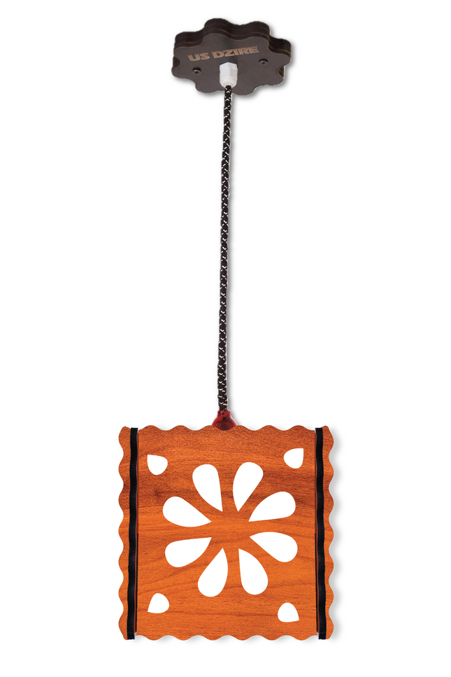 US DZIRE™ 596 Wooden Style Hanging Lamp Pendants Ceiling Lamp