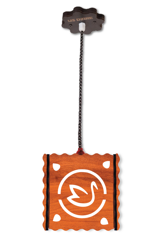 US DZIRE™ 590 Wooden Ceiling Pendant Light Shade  Chandelier Style.