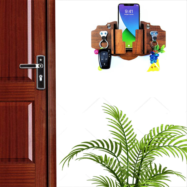 US DZIRE™ 1012 Premium Key Holder For Home & Office Wood Key Holder