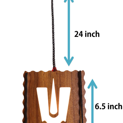 US DZIRE™501 Wooden Ceiling Pendant Light Shade  Chandelier Style
