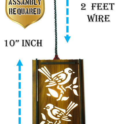 US DZIRE 424  Homes Decoretive Hanging Pendant Light Ceiling Lamp Decor Items,