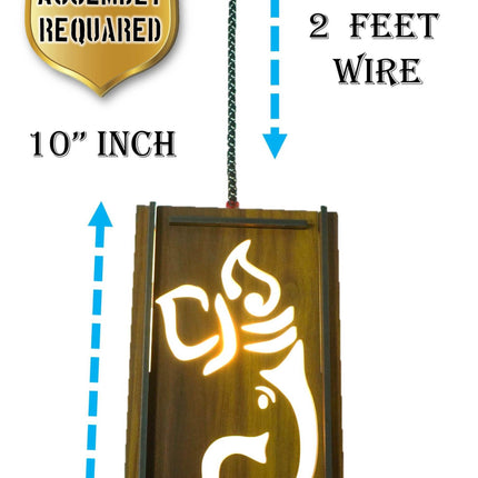 US DZIRE 423 wood Ceiling Pendant Light Shade Hand Weave Chandelier Style.