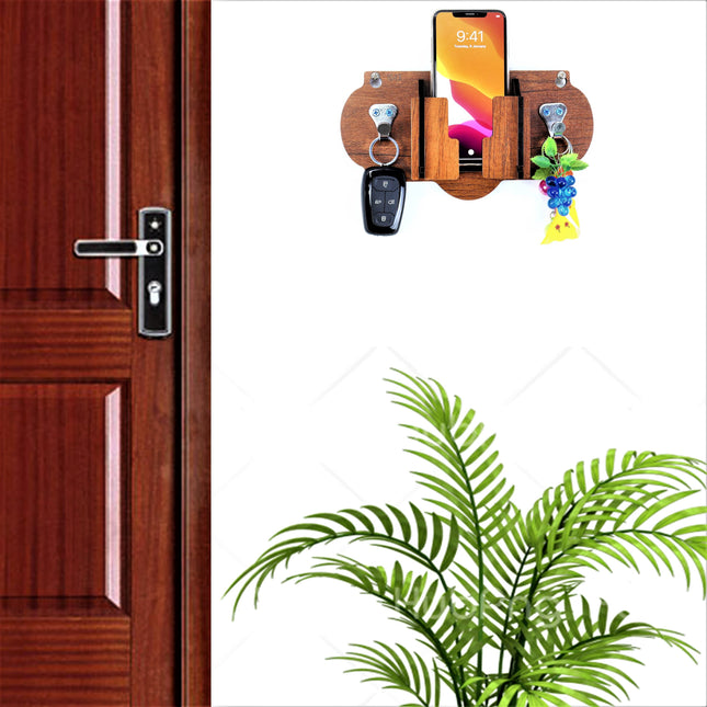 US DZIRE™ 1043 Wooded key holder Sweet Home Flower Wood Key Holder