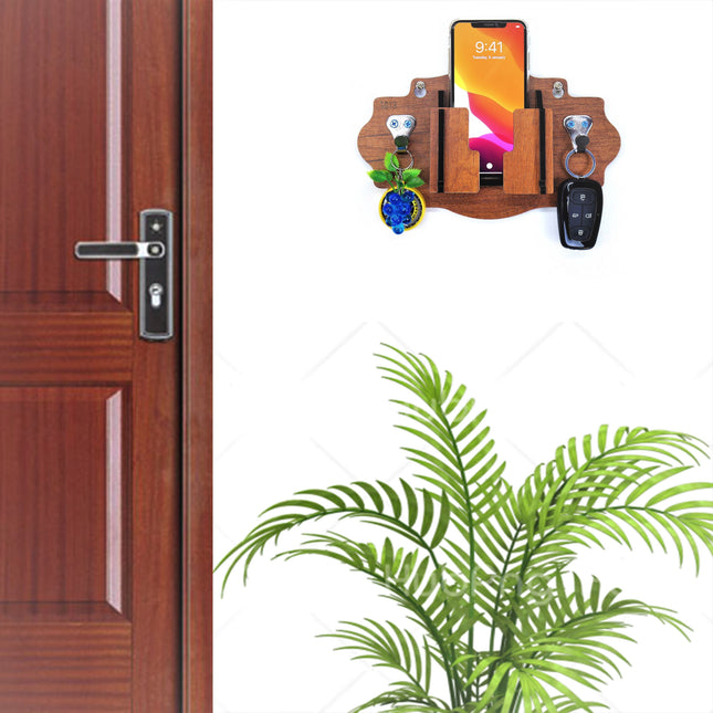 US DZIRE™ 1013  Wooded key holder Sweet Home Flower Wood Key Holder