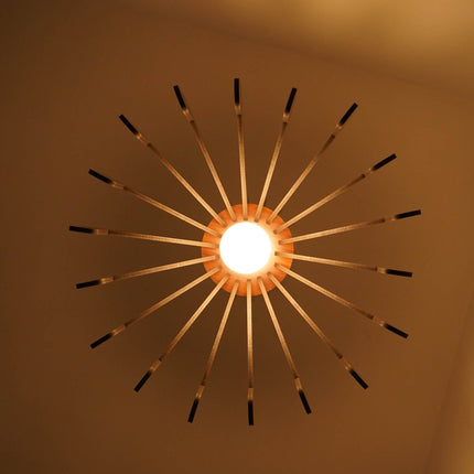 US DZIRE 453 Wooden Ceiling Pendant Light Shade  Chandelier Style.