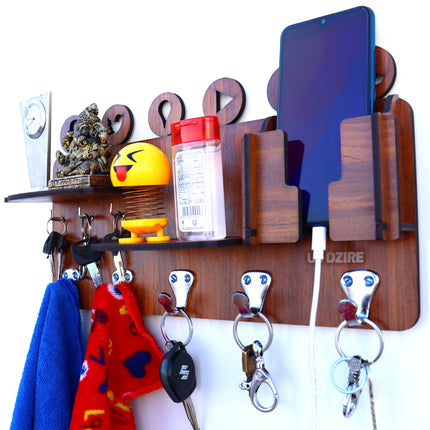 US DZIRE™ 816  Premium Key Holder For Home & Office Wood Key Holder
