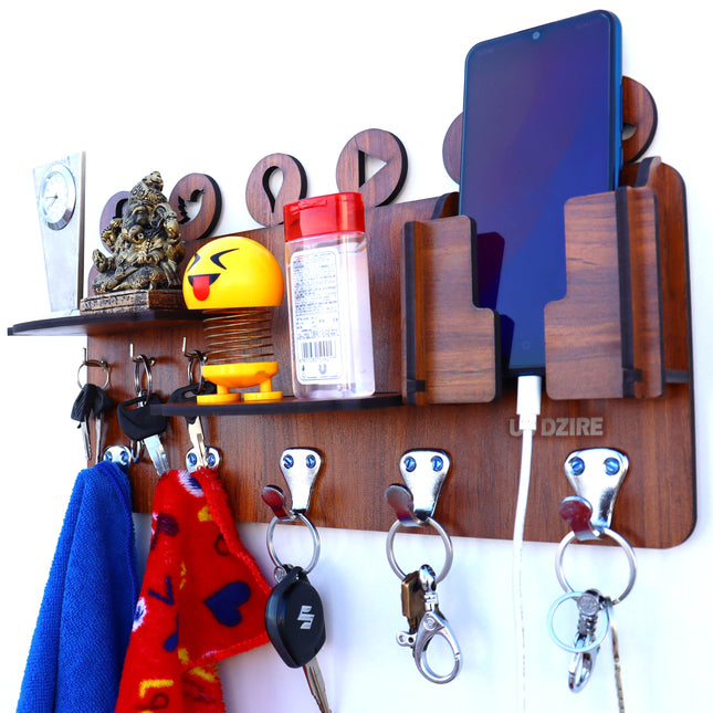 US DZIRE™ 816  Premium Key Holder For Home & Office Wood Key Holder
