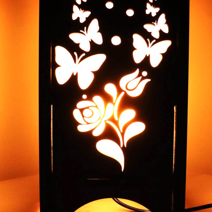 US DZIRE ™ 608 Artistic Fish Tank Table lamp for Living Room, Bedside, TV Cabinet Decoration Handcraft Night lamp Shade
