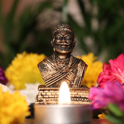 US DZIRE ™ 904 Chhatrapati Shivaji Maharaj Idol,Home & Office Decor,Gifting Decorative Showpiece -