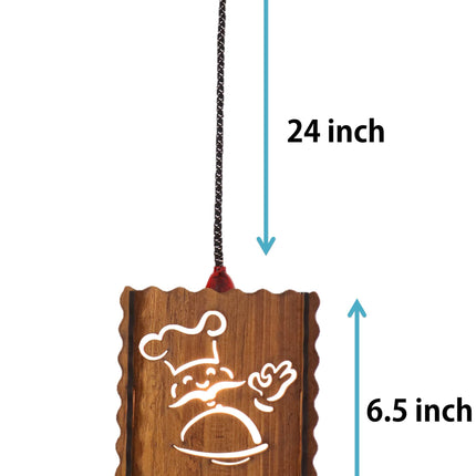 US DZIRE™ 520 Wooden Ceiling Pendant Light Shade  Chandelier Style.