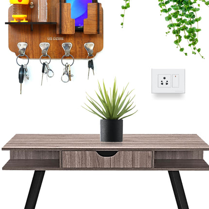 US DZIRE™ 836 Premium Key Holder For Home & Office Wood Key Holder
