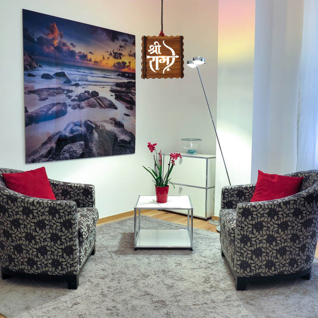 US DZIRE™ 517 Sri Ram Homes Elite Hanging Pendant Light Ceiling Lamp Decor Items, Hanging Ceiling Decorative Roof Light Lamp for Home, Living Rooms,