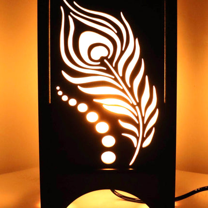 US DZIRE ™  609 Wooden LED Table Lamp With Creative Design,Suitable for ,Drawing room,Lobby Etc Table Lamp