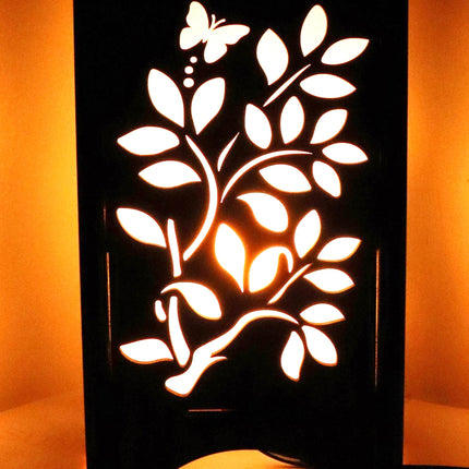 US DZIRE™ 607 Wooden Style Table Lamp Fancy Teble Lamp