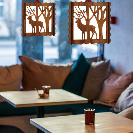US DZIRE™ 523 Pendants Ceiling Lamp  (Brown)