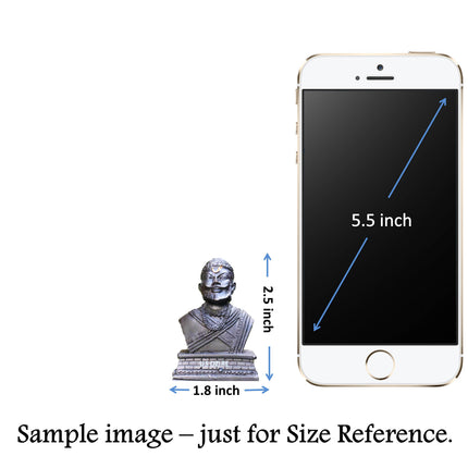 US DZIRE ™ 905  Shri Chhatrapati Shivaji Maharaj Golden Idol Statue for Car Dashboard,Home Decor Decorative Showpiece 8.5 cm  (Polyresin, Gold, Black)