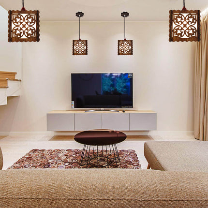US DZIRE™ 521 Pendants Ceiling Lamp  (Brown)