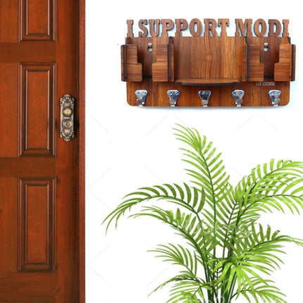 US DZIRE™ 825 Premium Key Holder For Home & Office Wood Key Holder