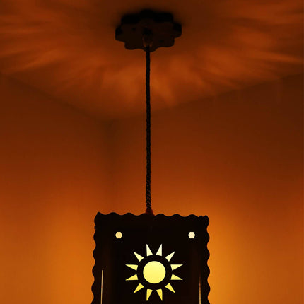 US DZIRE™ 534 Pendants Ceiling Lamp  (Brown)