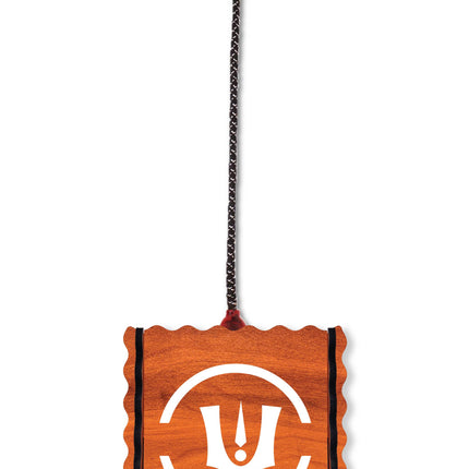 US DZIRE ™ 577 Fancy Wooden Ceiling Lights,Hanging Lamps,( With Gold Bulb )Ceiling Lamp pendant lamp shade For Living Room,Bedroom,Lobby,office,Restaurant,Dining Hall,Home decoration,Study Room Pendants Ceiling Lamp  (Brown)