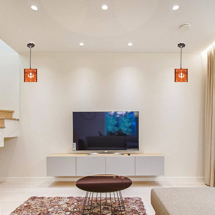 US DZIRE™ 581 Wooden Ceiling Pendant Light Shade  Chandelier Style.