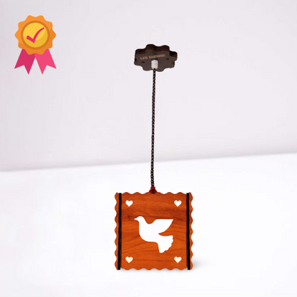 US DZIRE™ 543 Wooden Ceiling Pendant Light Shade  Chandelier Style.