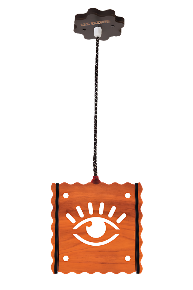 US DZIRE™ 554 Pendants Ceiling Lamp  (Brown)